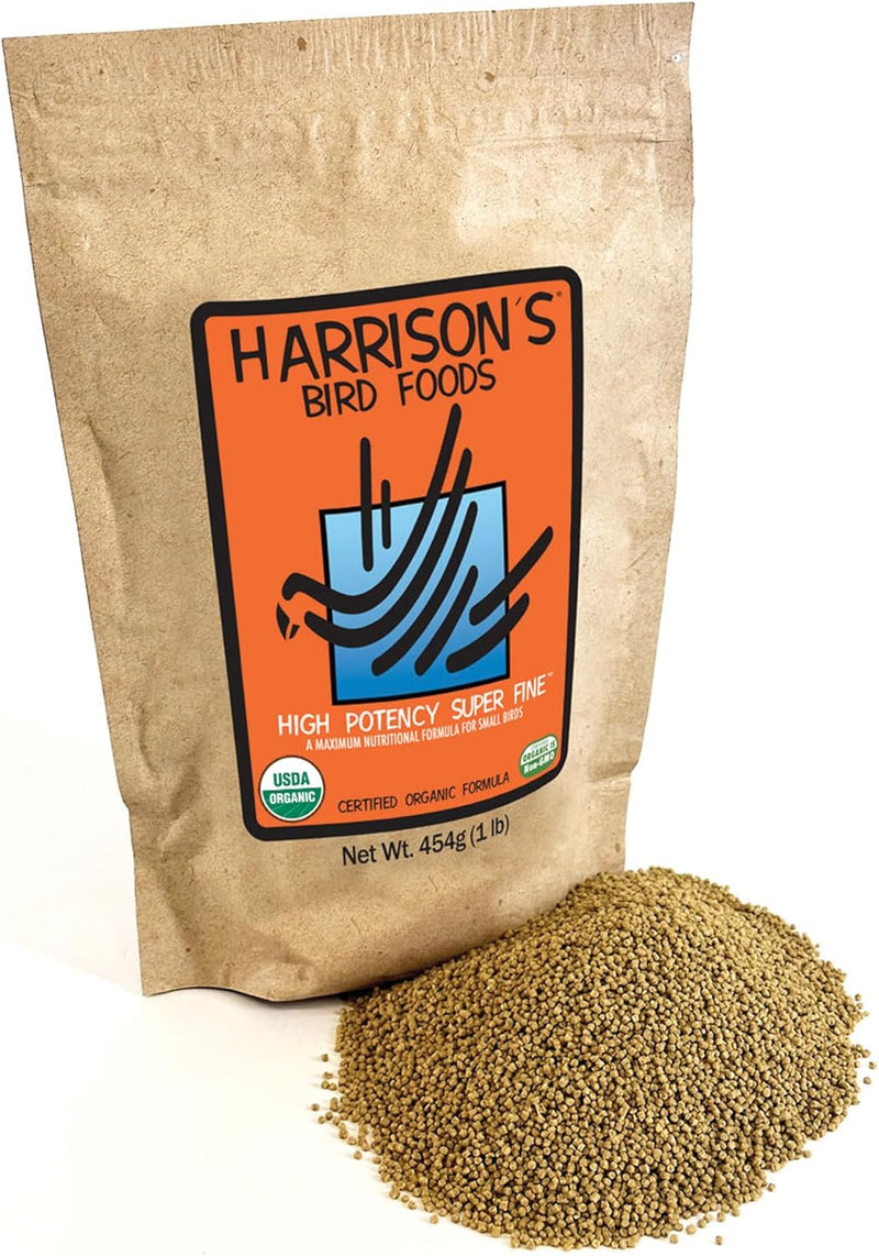 Harrison's Bird Foods High Potency, Certified Organic Diet 1lb