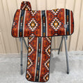 Harrison Howard Western Saddle Cover, Cover for Saddle Fenders, w/Print