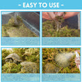 Riare 8 OZ Natural Sphagnum Moss for Reptiles, Terrarium Substrate Bedding