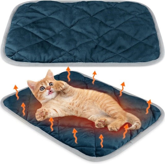 2 Pack Self Warming Cat Bed Thermal Pet Mat