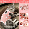 2 Pack Cat Recovery Suit Breathable Cat Onesie for Cats After Surgery Female Kitten Recovery Suit for Spay Abdominal Wou