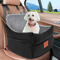 GL GLENSLAVE Dog Car Seat for Small/Medium Dogs, Dog Booster Car Seats with Thick Cushion for Dogs Under 35lbs, Detachab