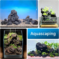Black Lava Rock Natural Volcanic Stones 4"-6" Aquarium Rocks for Aquascaping,Aquarium Landscaping,Shrimp Tank,Terrariums