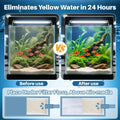 RAINFLOW 3PCS Aquarium Organic Filter Resin - Tannin Remover Media Bags