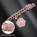 Hillban Cat Collar Chain Diamond Jewelry Gift