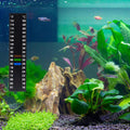 Aquarium Thermometer Strips, Fish Tank Temperature Gauge Stickers, Reptile Thermometer, Stick-on Temperature Monitor Str