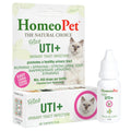 HomeoPet Feline UTI+, Safe and Natural Urinary Tract Supplement for Cats, Feline Urinary Tract Support, 15 Milliliters