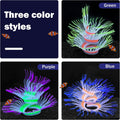 Soft Silicone Glow-in-Dark Anemone with Natural Water Motion