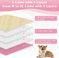 Dog Diapers Female 5pcs,Reusable Dog Doggie Puppy Doggy Diapers Female, Period Panties in Heat, Owl, Large