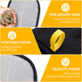 Pet Hair Removal Glove for Dogs & Cats - Upgraded Reusable Electrostatic Pet Hair Glove, Gentle Grooming Mitt, Pet Hair 
