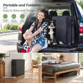RUBLELITIE Dog Ramp for Cars SUV Truck-17.3"x71" Heavy Duty Foldable Wide Outdoor Pet Stairs with Non-Slip Surface Portable Folding Design for Large Dogs Up to 250lbs (71" L x 17.3" W)