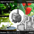 SICCE Syncra Silent 1.0 Multifunction 251 GPH Submersible Water Pump | Italian Made 16W Ultra Quiet Durable Aquarium Fis