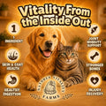 Collagen Peptide Powder for Dogs and Cats, Hydrolyzed, Grass Fed Beef, Pasture Raised Bovine, Hip and Joint Relief, Skin