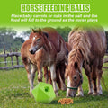 Seenelling 1 Pack Horse Treat Ball, 9" Feeder Toy for Horses
