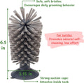 Turtle Shell Cleaning Suction Brush Tank, Turtle Scratcher for Tank Shell Cleaner with Suction Cup and Handheld Back Scr