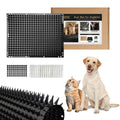 MZYC 10 Pack Scat Mat for Dog with Spikes, Scat Mat Keep Dogs Off Couch, Dog Repellent Mat Deterrent Indoor, Training Pads Keep Dogs Off Bed&Desk, 16 x 13 Inch Garden Scat Mats Outdoor&Indoor