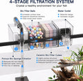 6 Gallon Betta Fish Tank, 7 in 1 Aquarium Starter Kits, Fish Tank