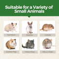 TEEWY Guinea Pig Chew Toys, Prevent Teeth Overgrowth, Natural Timothy Grass & Vegetables, Hamster Chew Toys, Guinea Pig 