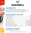 Dogswell Jerky Hip and Joint Dog Treats Grain Free Made in USA Only, Glucosamine and Chondroitin, 24 oz Chicken