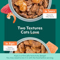 Wet Cat Food, Surf & Turf Selection, Grain Free Morsels, 3oz, 12 Pouches