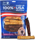 Pet Factory Made in USA Beefhide Dog Chews, Beef & Chicken