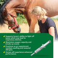 Ramard Total Respiratory & Endurance Syringe for Horses, Equine Vitamin & Supplements, Veterinary Supplies, with Clairis