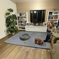 FXW Floor Protector Mat, Waterproof PVC, 67" x 47", Gray