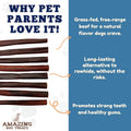 Amazing Dog Treats Collagen Sticks for Dogs | Dog Dental Chews 6" 50 Count