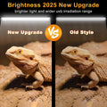 LUCKY HERP T8 15W UVB 10.0 Reptile Light, 18inch UVA UVB Reptile Light Bulb 2 Pack, Fluorescent Lamp for Reptiles Amphib
