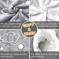 LEFTSTARER Noctilucent Luminous Guinea Pig Rat Hammock Bunkbed Hanging Tunnel and Soft Bed Mat for Ferret Hedgehog Squir