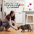 Temptations Lickable Spoons Wet Cat Treats, Chicken & Cheese, 4 ct, 12pk