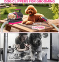 High-Suction Dog Grooming Vacuum for Small & Medium Dogs, Compact Hair Collection System for Regular Trimming & Maintenance, Strong Suction, Low-Mess Indoor Grooming