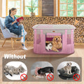 Seiyierr Foldable Pet Playpen - Cat & Puppy Playpen, Travel Dog Crate with Carrying Case, Cat Tent Dog Pen for Outdoor C