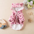 Winter Dog Dress Dog Winter Coat for Small Dogs Girl Dog Hoodie Dresses for Chihuahua Yorkie Teacup Pet Coat Dog Christm