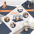 35" X 47" X 0.2''Large Mat for Under Dog Crate-Absorbs Urine, Waterproof, Non-Slip,Easy to Cut, Protects Floors from Wear and Scratches,Reusable Dog Playpen Mat