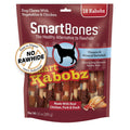 SmartBones Smart Kabobz With Real Chicken, Pork and Duck, Rawhide-Free Chews for Dogs, 18 Count