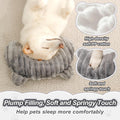Dog Calming Pillow,Soft and Neck-Friendly,Washable Pet Neck Pillows，14"x9"