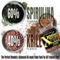 Xtreme Community Crave Flakes - Krill & Spirulina Fish Food (3.5oz)