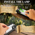 8W Reptile T5 HO UVB 12.5" 5.0 Light Fixture with Tube, Low-to-Moderate UVB Hood for Terrariums, Suitable for Arid Repti