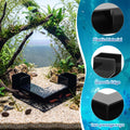 Aquarium Underground Tunnel 5", Dual-Entrance Fish Tank Cave