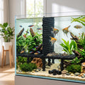 HEEPDD Decorative Fish Tank Divider Feet, 100 Pack Adjustable Support Feet Nails for Aquarium Isolation Board, Stable Sp