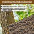 4PCS Reptile Cork Bark Mat,15.74 x 11.81 Inch Natural Cork Wood Terrarium Background Bearded Dragon Tank Bark Backdrop W