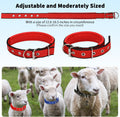 10 Sets Adjustable Goat Collars for Sheep Cows Horse Farm Animals