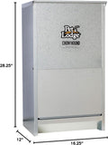 Pet Lodge® Automatic Dog Feeder | Chow Hound Outdoor Pet Feeder for Large Dogs | Tough Galvanized Steel | Made in USA | 