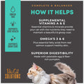 Tiki Cat Solutions Mousse Skin & Coat Mousse, Salmon Recipe, Specially Formulated with Omega Fatty Acids, Functional Wet Cat Food for Adult Cats, 2.4 oz. Pouch (12 Count)