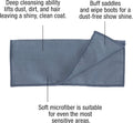 ECP Equine Comfort Products Microfiber Tack Cleaning Towels, Lifts Dirt, Dust & Sweat from Saddles, Bridles & Girths, Po