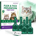 Treatment for Cat | Topical Preventative for Cats | 6 Doses Supply