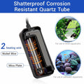 hygger Small Submersible Aquarium Heater 25W Mini Betta Fish Tank Heater with LED Display Adjustable Temperature for 2-5