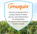 Nutramax Imuquin Immune Health Supplement for Cats, with Astaxanthin and Beta Glucans, 30 Sprinkle Capsules