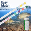 7-in-1 Pond Test Strips Accurate Pond Water Test Kit - 50 Strips